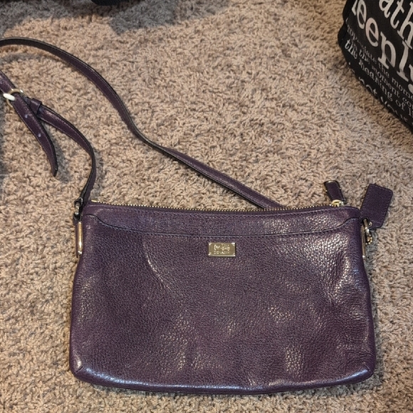 Coach Handbags - Coach Deep Purple Crossbody Bag